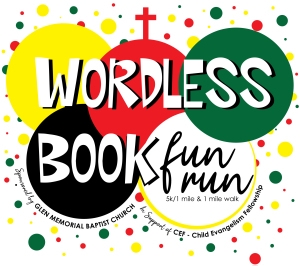 Wordless Book Fun Run 5k/1 Mile Run/1 Mile Walk logo