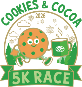 Cookies & Cocoa 5K & 1 Mile Fun Run logo