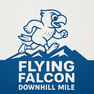 Flying Falcon Downhill Mile logo
