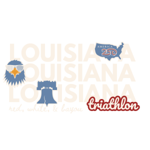 Louisiana Triathlon logo