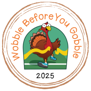 Wobble Before You Gobble 5k Run/Walk logo