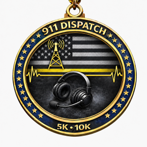 911 Dispatch "Live Virtual" 5k/10k logo
