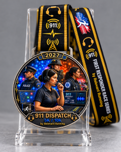 911 Dispatch "Live Virtual" 5k/10k logo