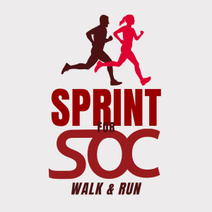 Sprint for the Soc Fundraising 5K Walk & Run logo