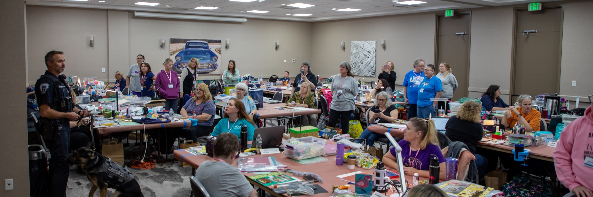 Crop for Paws Fall 2026 Weekend Crafting Retreat
