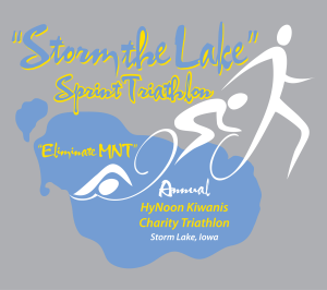 Storm the Lake Sprint Triathlon - Duathlon - Open Water Swim logo