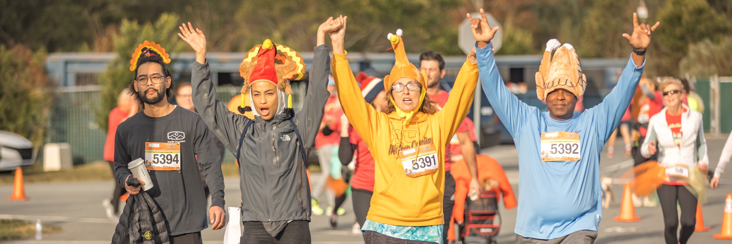 Cape Fear Habitat Turkey Trot at Downtown Wilmington