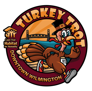 Cape Fear Habitat Turkey Trot at Downtown Wilmington logo