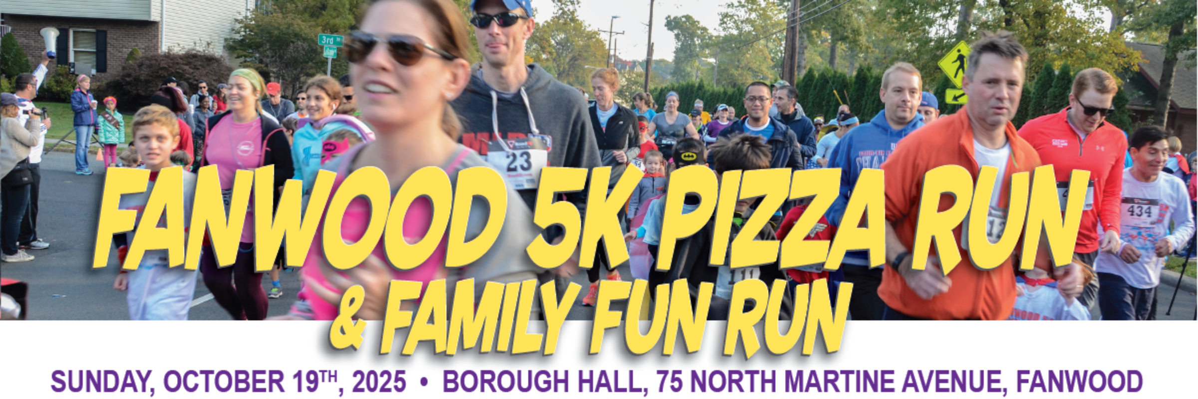 Fanwood 5K Pizza Run & Family Fun Run