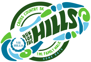 Run For The Hills Cross Country 5K & 1-Mile Family Walk logo