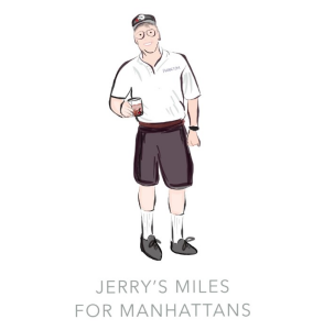Jerry's Miles for Manhattans logo