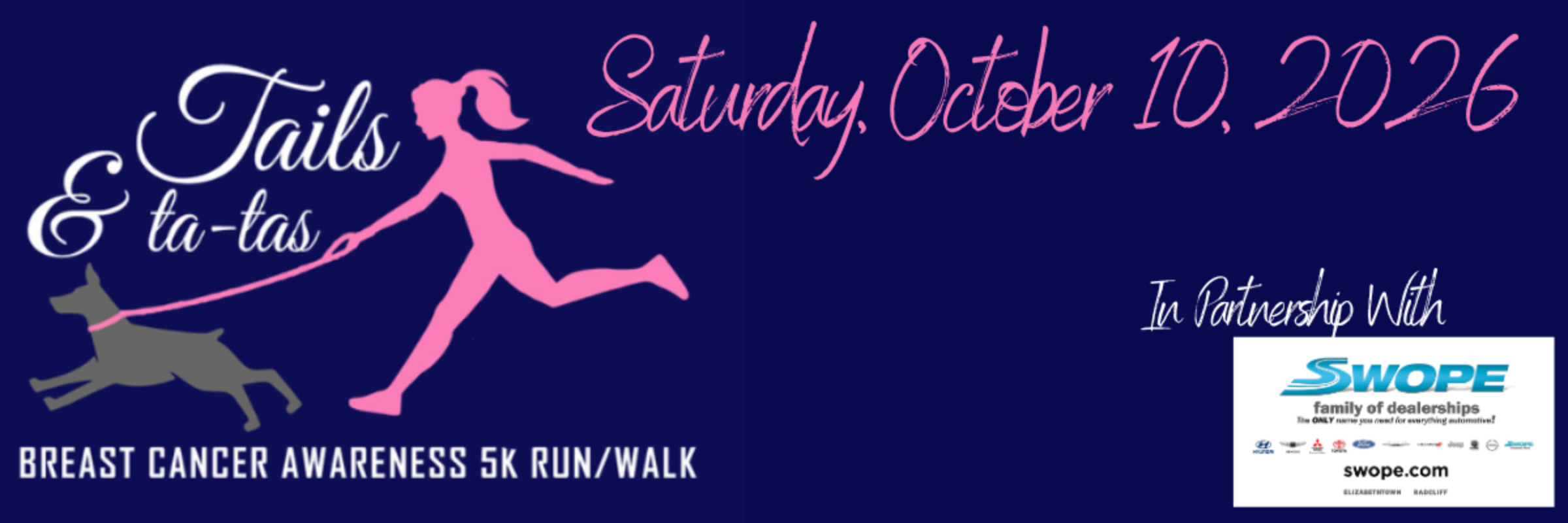Tails & Tatas Breast Cancer Awareness 5k Run/Walk