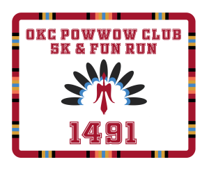 Okc Powwow Club Run logo