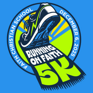 Running on Faith 5K logo