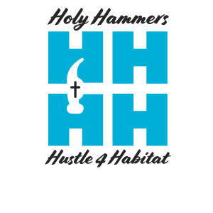 Holy Hammers Hustle for Habitat logo