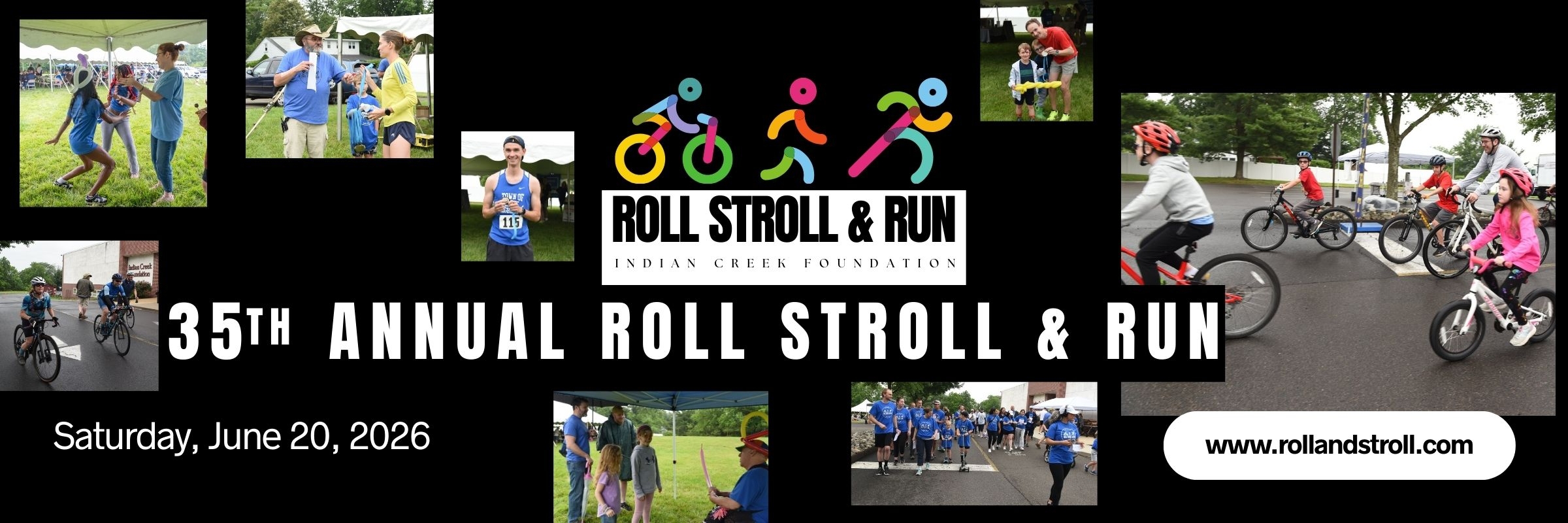35th Annual Roll Stroll & Run