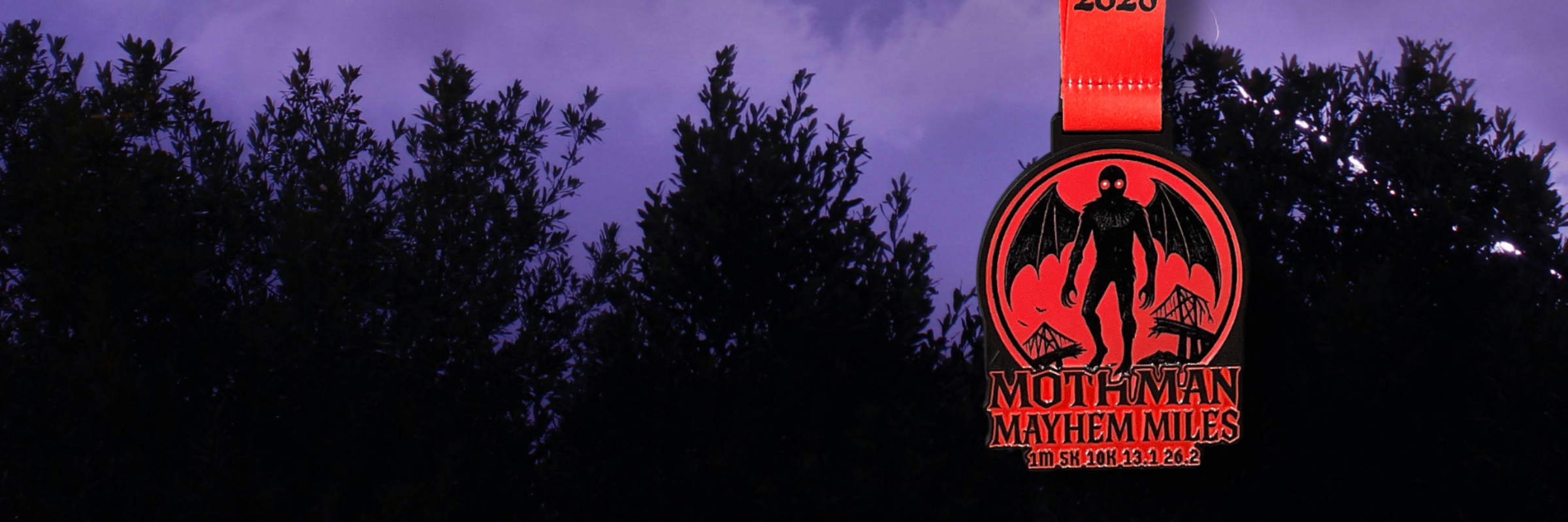 2026 Mothman Mayhem Miles 1M 5K 10K 13.1 26.2