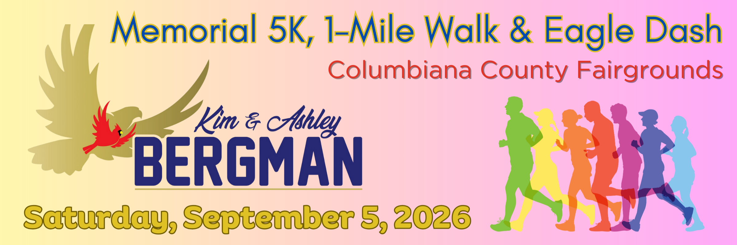 Kim & Ashley Bergman Memorial 5K, 1.5 Mile Walk & Eagle Dash