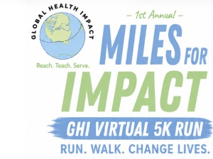 Miles for Impact Ghi Virtual 5k logo