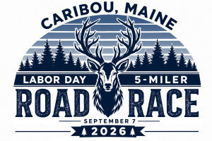 Caribou Labor Day 5 miler logo