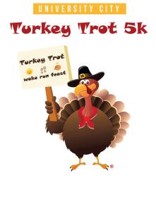 2026 UNIVERSITY CITY TURKEY TROT logo