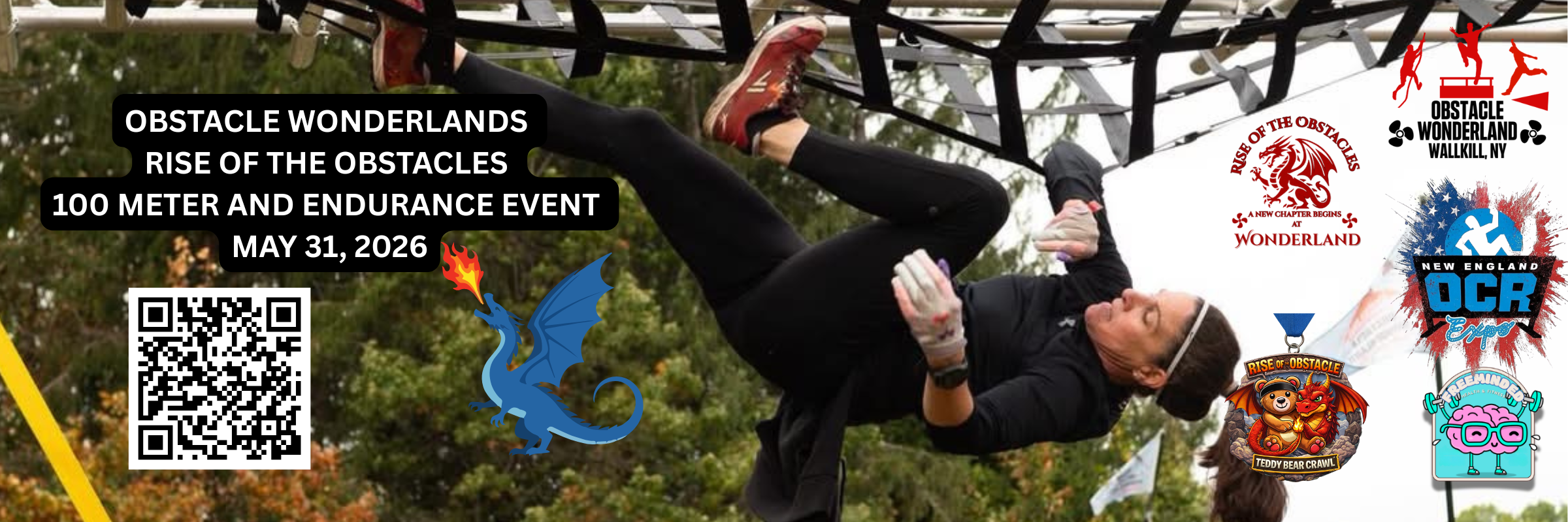 Obstacle Wonderland "Rise of the Obstacles" 100m Sprint, 5k OCR, and Kids events