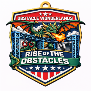 Obstacle Wonderland "Rise of the Obstacles" 100m Sprint, 5k OCR, and Kids events logo
