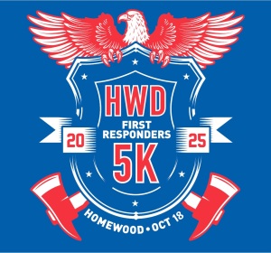 The Homewood First Responders 5K & Fun Run logo
