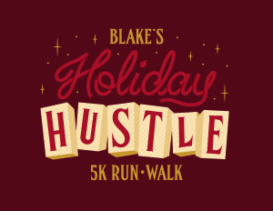 Blake's Holiday Hustle 5k logo