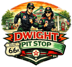 Dwight Pit Stop 6.6k logo