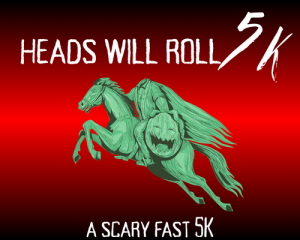 Heads will roll 5k logo