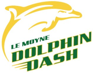Le Moyne College Dolphin Dash 2026 logo