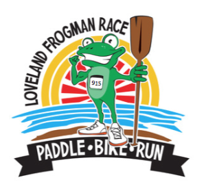 Loveland Frogman Race logo