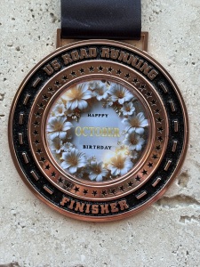 October Birthday Virtual 5K, 10K, 13.1M, & 26.2M (October ) logo