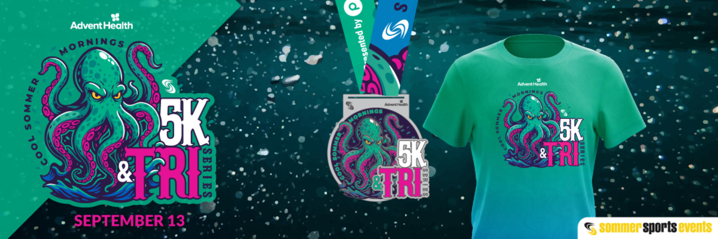AdventHealth Cool Sommer Mornings Triathlon\Duathlon\5K Series #4