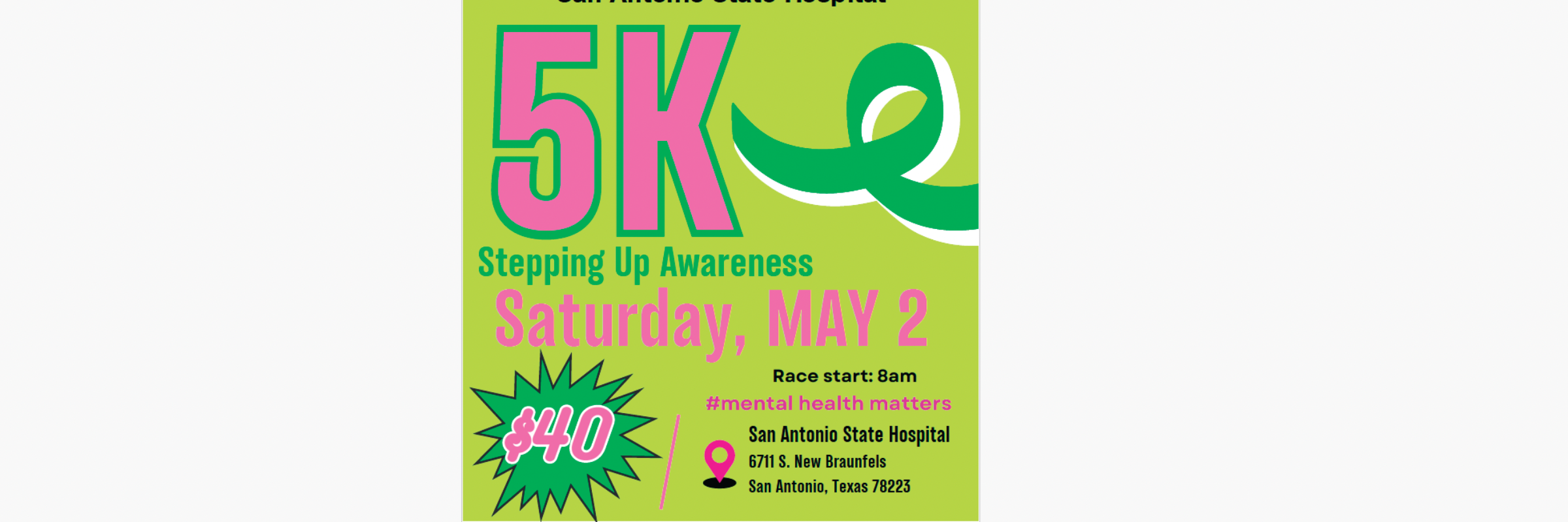 SASH 5K – Stepping Up Awareness