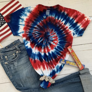 Fourth of July Tie-Dye T-Shirts logo