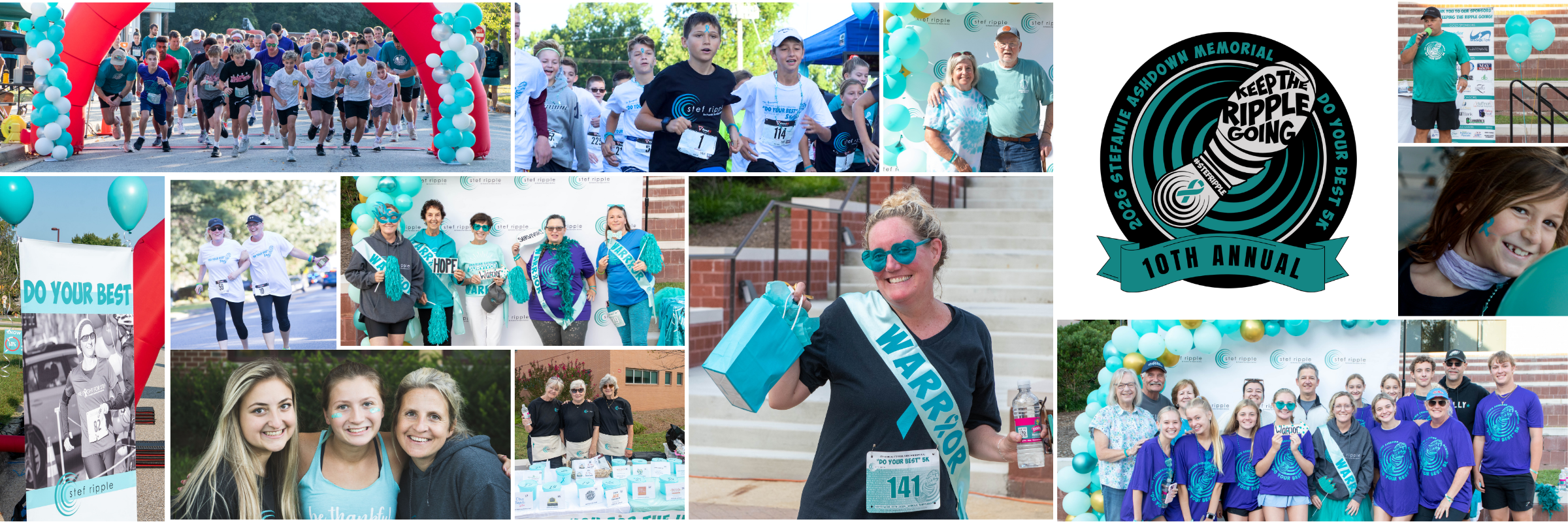 Stef Ripple 10th Annual Stefanie Ashdown Memorial Do Your Best 5k Run and 1 Mile Walk