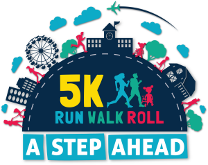 5K Run, Walk, & Roll logo