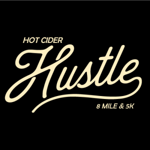 Hot Cider Hustle - Wheaton 8 Mile Run & 5K Run/Walk logo