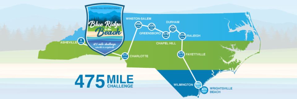 Blue Ridge to The Beach Annual Challenge