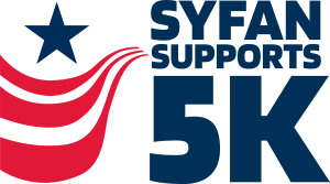 Syfan Supports 5k and Fun Run logo