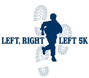Left, Right, Left 5k logo