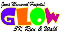 GLOW 5K Run & Walk logo