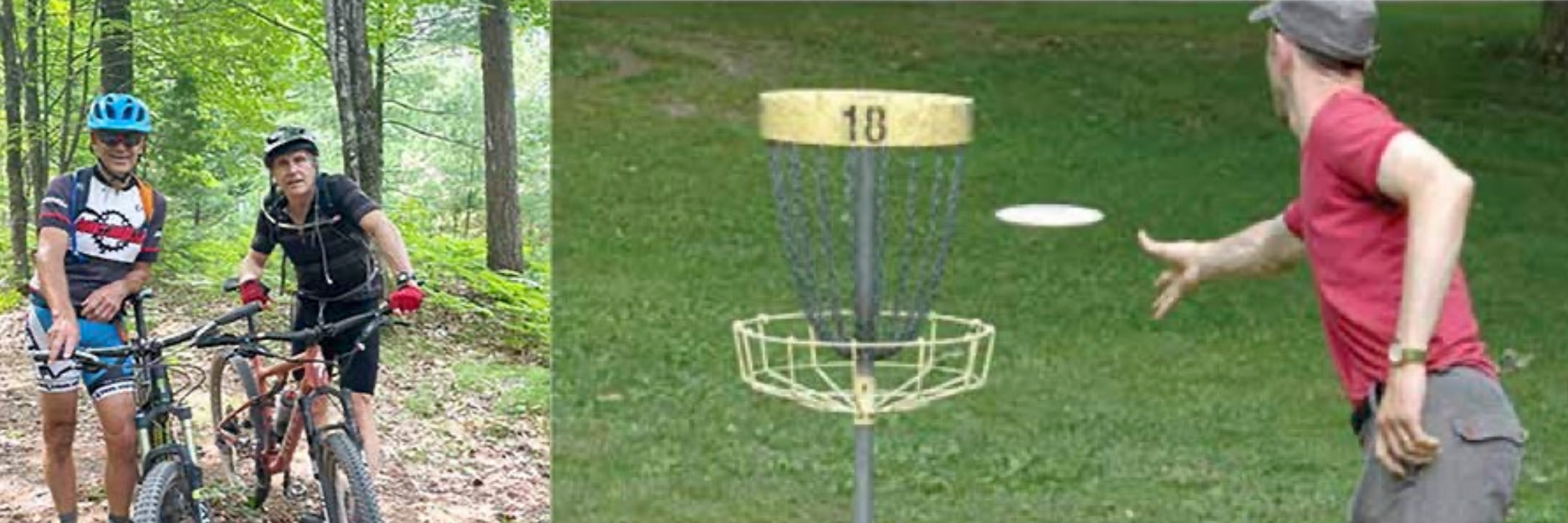 Mountain Bike and Disc Golf at Mt. Telemark Village