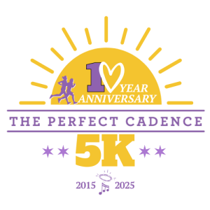 The Perfect Cadence 10-Year Anniversary 5K Run logo