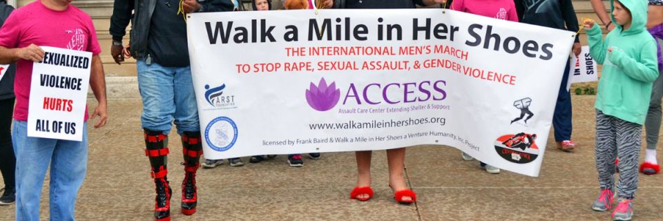 "Walk A Mile In Her Shoes" Marshalltown