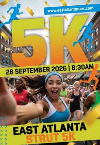 East Atlanta Runs - The Strut 5K logo