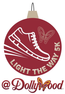 Dollywood's Light The Way 5k logo