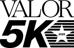 Valor 5K and Fun Run logo